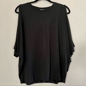 Express Cold Shoulder Dolman Sleeve Top Size Medium